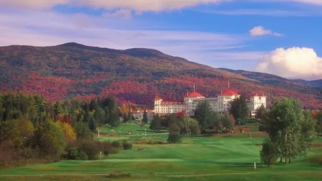 فندق ماونت واشنطن بين قلة من الفنادق القديمة الفاخرة التي مازالت باقية بمنطقة نيو إينغلند شمال شرقي الولايات المتحدة