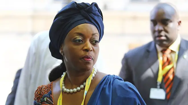 Diezani Alison-Madueke nwere ọtụtụ ebubu mmefu ego n'ụlọikpe na Naijiria na mba ofesi