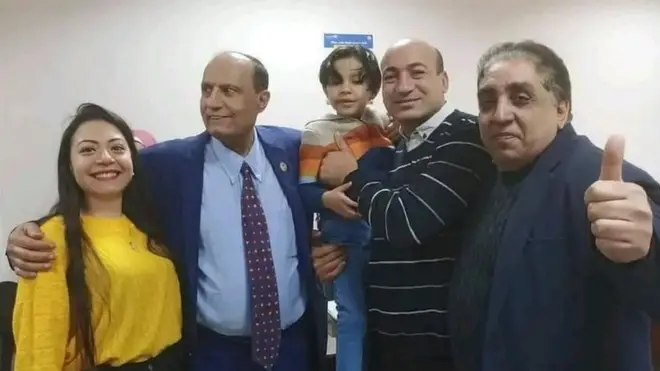 الطفل شنودة يعود إلى عائلته.