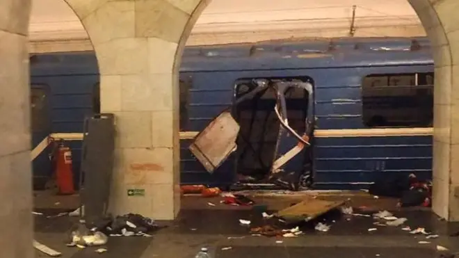 Санкт-Петербург метросидаги портлашдан сўнг