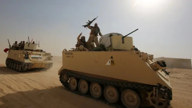 El Kaim'deki Irak güçleri