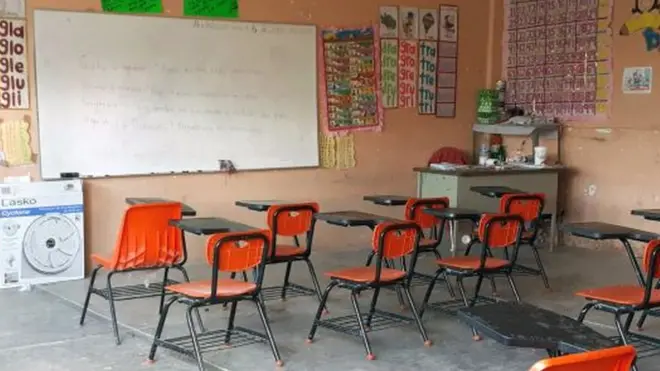 Las escuelas de Chilapa y municipios vecinos en Guerrero están vacías por amenazas del narco.
