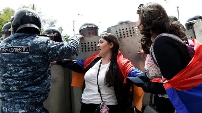 اعتراض‌های ارمنستان