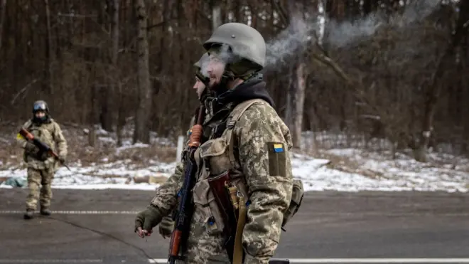 جندي أوركراني