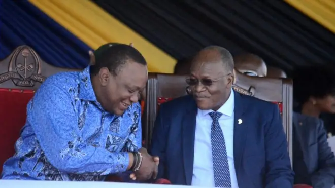 RAIS MAGUFULI NA RAIS KENYATTA