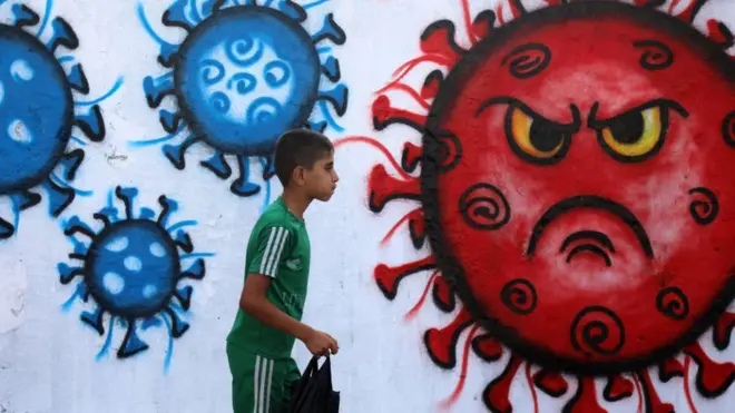 мурал в секторі Газа