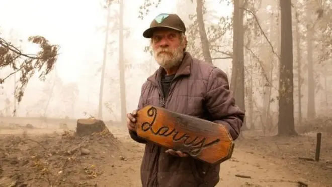 美國西岸的森林野火燒燬許多家園（Credit: GETTY IMAGES）