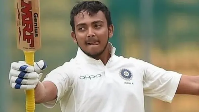 पृथ्वी शॉ