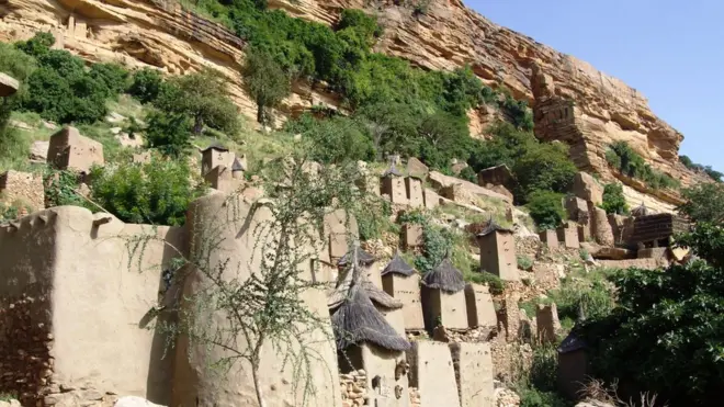 Maisons traditionnelles Dogon