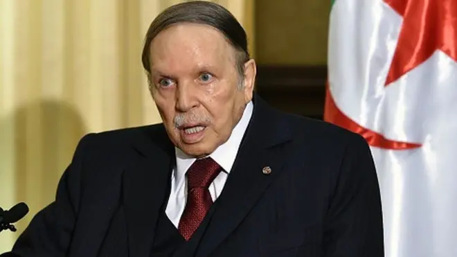 Le Président algérien Abdelaziz Bouteflika.