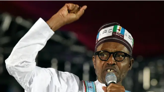 Buhari neva make any publlic announcement