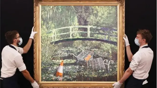 Banksy - Show me the Monet