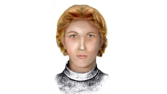 Una reconstrucción realizada por la policía de Cuba muestra cómo pudo ser el rostro de Enriqueta Favez. (Foto: Cortesía de Julio César González Pagés)