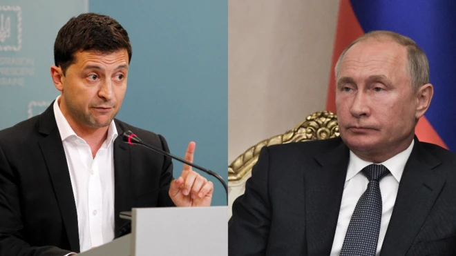 Зеленский и Путин