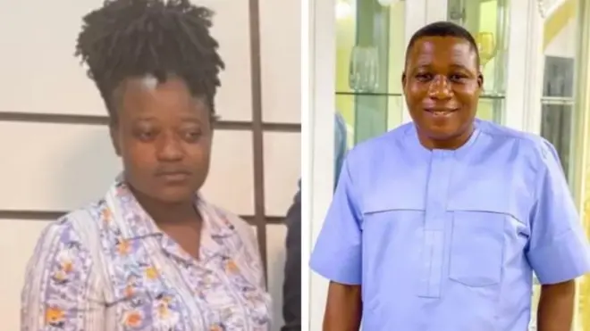 Lady K ati Sunday Igboho