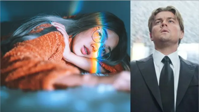 యువతి, ఇన్‌సెప్షన్ సినిమాలో లియోనార్డో డికాప్రియో