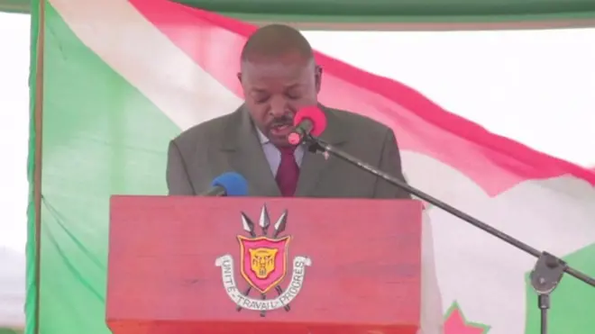 Nkurunziza: "Nous n'irons pas à l'encontre de ce que nous avons promis"