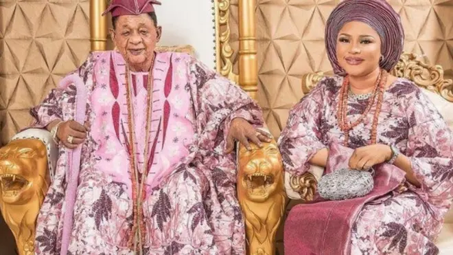 Ọba Lamidi Adeyemi ati Olori Damilola