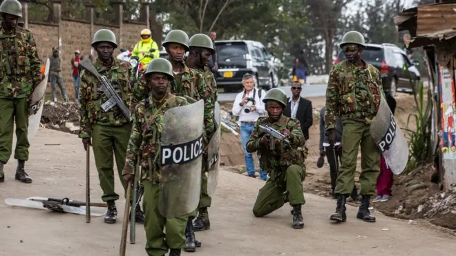 የኬንያ ፖሊሶች