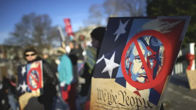 ٹرمپ مخالف مظاہرے