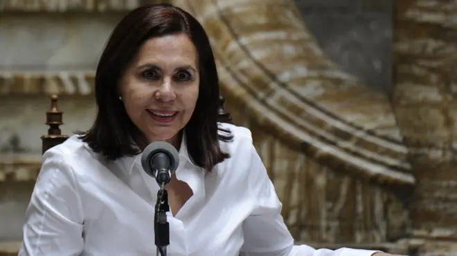 La canciller interina de Bolivia, Karen Longaric, hizo el anuncio este viernes.