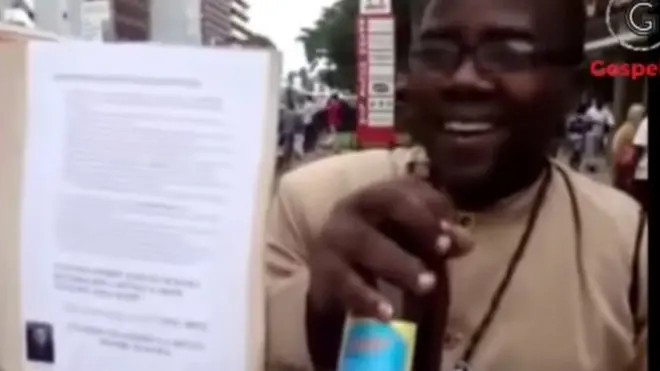 Onesmo Machibya na controversial pastor for Tanzania