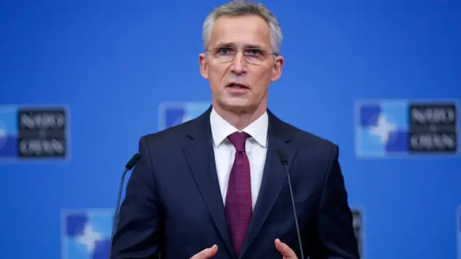 Mr Stoltenberg said Nato was not a threat to Russia