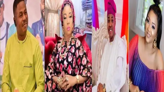 Yinka Ayefele, Lizzy Anjorin, Woli Agba ati Mercy Aigbe