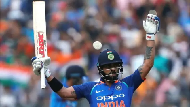 کوہلی نے 167 میچز میں یہ رنز مکمل کیے ہیں