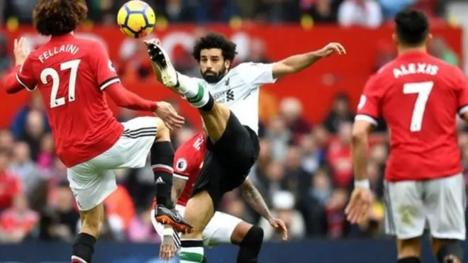 أحرز صلاح 33 هدفا في 42 مباراة لليفربول في كل المسابقات منذ بداية الموسم