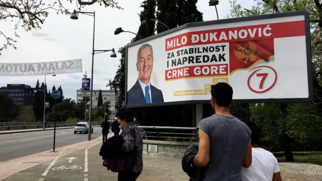 Изборни плакат, Подгорица 10. април 2018.