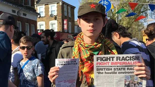 Protesta en Seven Sisters