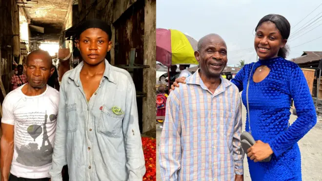 Precious and her Daddy