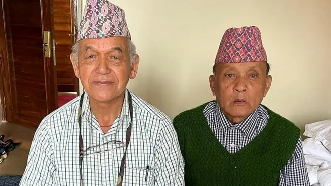 इंद्र बहादुर गुरुंग और घम बहादुर पुन