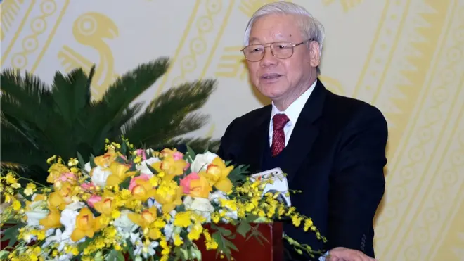Tổng bí thư Nguyễn Phú Trọng phát biểu tại hội nghị chính phủ ngày 28/12