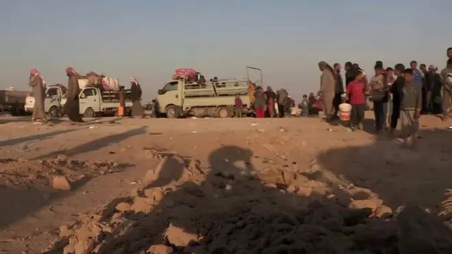 Мирні мешканці тікають з підконтрольного "ІД" Дейр-ез-Зора