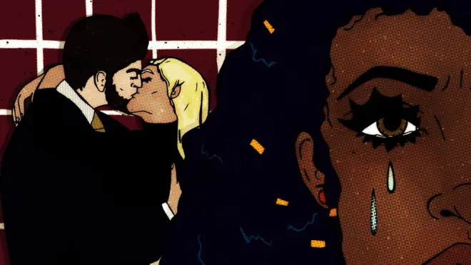 ብሰብኣያ ዝተጠለመት ሰበይቲ እንክትነብዕ ዘርእይ ሓሳባዊ ስእሊ