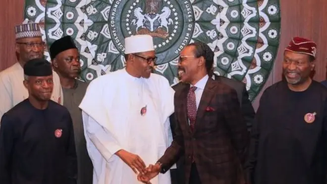 Buhari for Federal Executive Council chambers wia im launch di technical committee