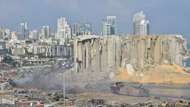 blast aftermath, 5 Aug