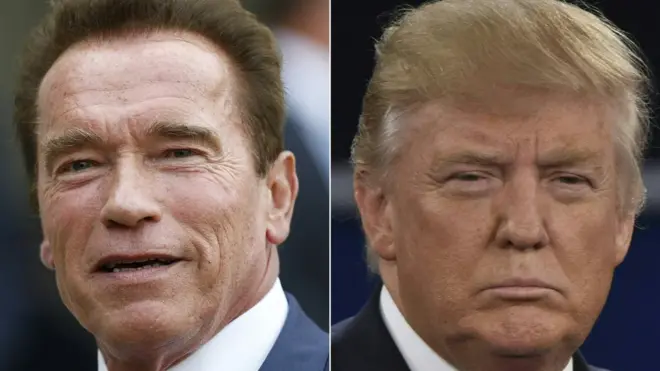 Шварценеггер и Трамп
