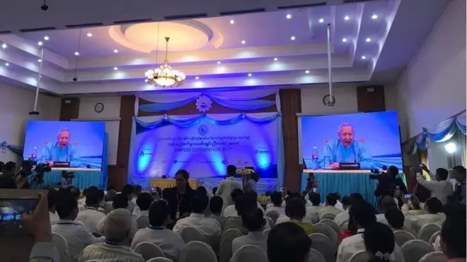 အခုလို လုပ်ငန်းရှင်များ အသင်းမှာ ဦးမြင့် ပြောခဲ့တာဟာ လုပ်ငန်းရှင်တွေရဲ့ အသံတွေလည်း ပါနိုင်