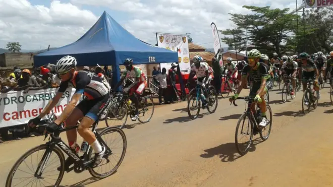 Riders for 15 edition for Cameroon tour