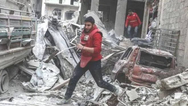 સીરિયાના સંઘર્ષની તસવીર