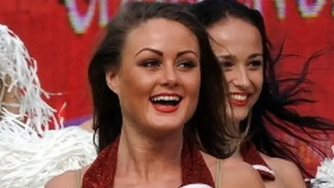 ચિયર લિડર્સની તસવીર