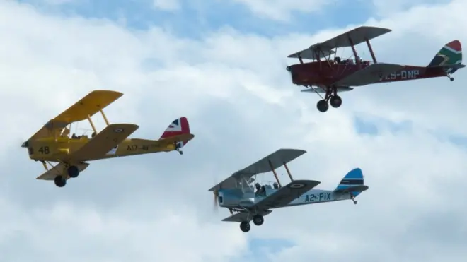 Авиаперелет через Африку