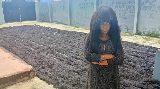 Helen Williams has been a wigmaker for nearly a decade