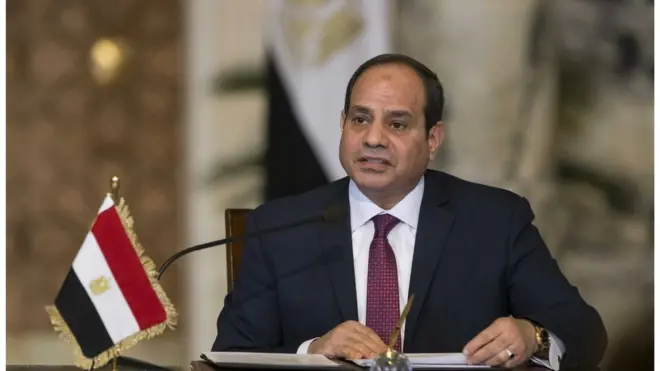 الرئيس المصري عبد الفتاح السيسي