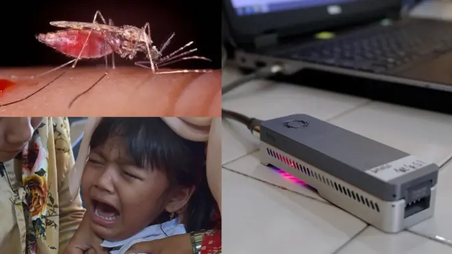 Malaria patient and minION