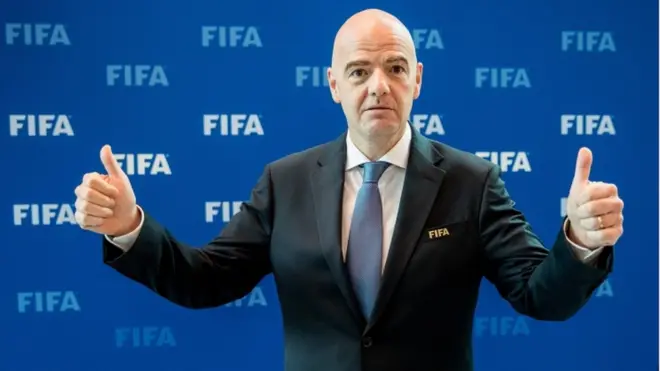 Chủ tịch Infantino đề nghị tăng số đội tham dự World Cup từ 32 lên 48