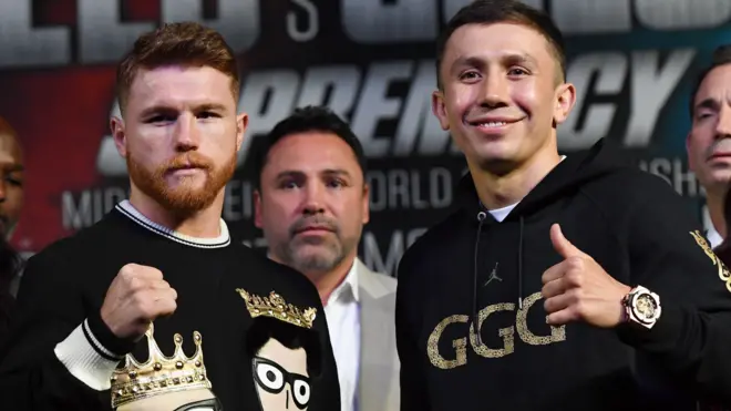 Canelo y GGG